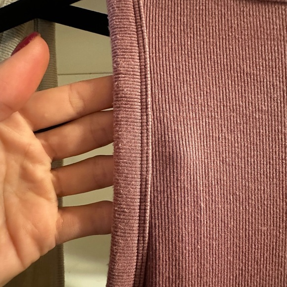 Set of Cream and Pink Sleeveless High Neck Tops - Picture 5 of 6